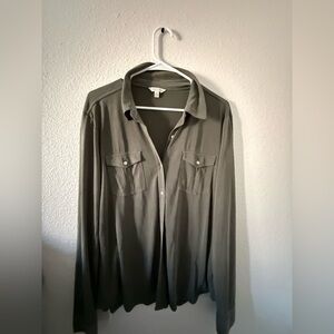 Lucky Brand Dark Olive Shirt